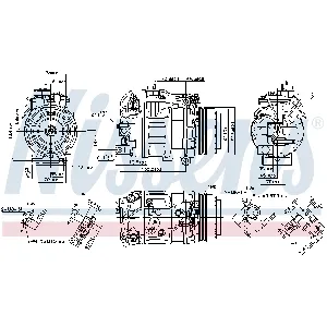 Kompresor, klima-uređaj NISSENS NIS 890218 IC-DF1BD5