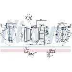 Kompresor, klima-uređaj NISSENS NIS 890232 IC-DED9BE