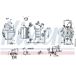 Kompresor, klima-uređaj NISSENS NIS 89031 IC-C5403E