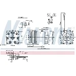 Kompresor, klima-uređaj NISSENS NIS 890336 IC-F7B960