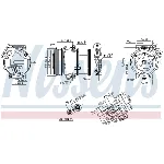 Kompresor, klima-uređaj NISSENS NIS 890339 IC-E5BC6B