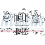 Kompresor, klima-uređaj NISSENS NIS 890390 IC-DED9CD