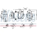 Kompresor, klima-uređaj NISSENS NIS 890412 IC-G07R89