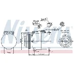 Kompresor, klima-uređaj NISSENS NIS 89045 IC-C54035