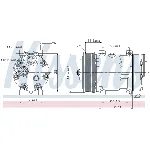Kompresor, klima-uređaj NISSENS NIS 89065 IC-C49B99