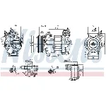 Kompresor, klima-uređaj NISSENS NIS 890790 IC-G0WBH0