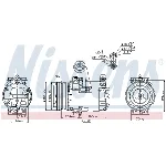 Kompresor, klima-uređaj NISSENS NIS 89222 IC-C5408A