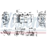Kompresor, klima-uređaj NISSENS NIS 89326 IC-E51DC8