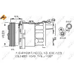 Kompresor, klima-uređaj NRF NRF 32064 IC-C2FE21