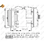 Kompresor, klima-uređaj NRF NRF 32135 IC-D134E5