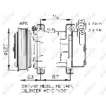 Kompresor, klima-uređaj NRF NRF 32235 IC-C2FE89