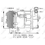 Kompresor, klima-uređaj NRF NRF 32269 IC-C2FDEE