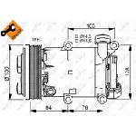 Kompresor, klima-uređaj NRF NRF 32410 IC-C2FEBF