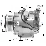 Kompresor, klima-uređaj NRF NRF 32491 IC-D13507