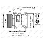 Kompresor, klima-uređaj NRF NRF 32771 IC-G0RHXC