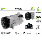 Kompresor, klima-uređaj VALEO VAL690212 IC-G0OQLA