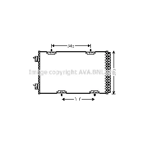 Kondenzator, klima-uređaj AVA COOLING CN5290D AVA IC-G0RMCV
