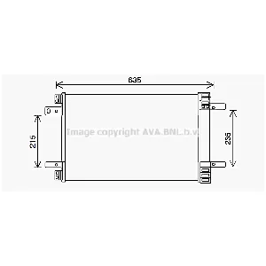 Kondenzator, klima-uređaj AVA COOLING CN5311D AVA IC-G0RMCA