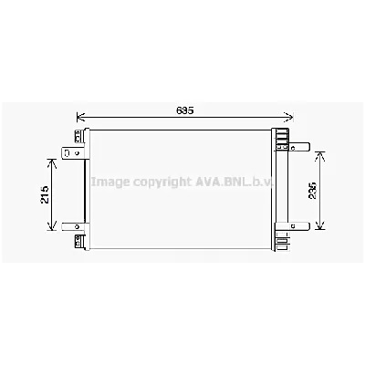 Kondenzator, klima-uređaj AVA COOLING CN5311D AVA IC-G0RMCA