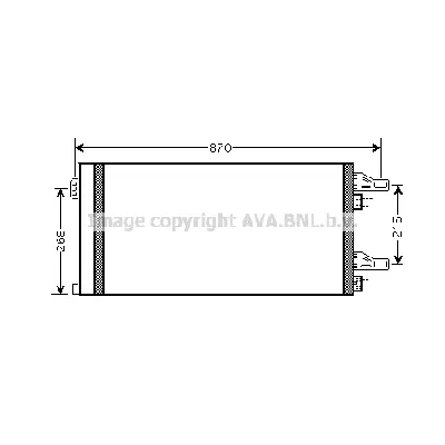 Kondenzator, klima-uređaj AVA COOLING CNA5246D AVA IC-G0RLK8