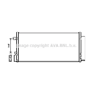 Kondenzator, klima-uređaj AVA COOLING CT5062D AVA IC-G0RMBR