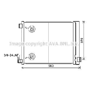 Kondenzator, klima-uređaj AVA COOLING DN5427D AVA IC-G0RLN6