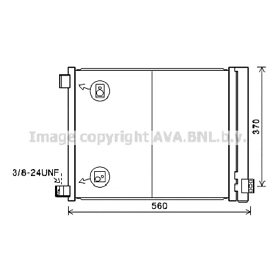 Kondenzator, klima-uređaj AVA COOLING DN5427D AVA IC-G0RLN6