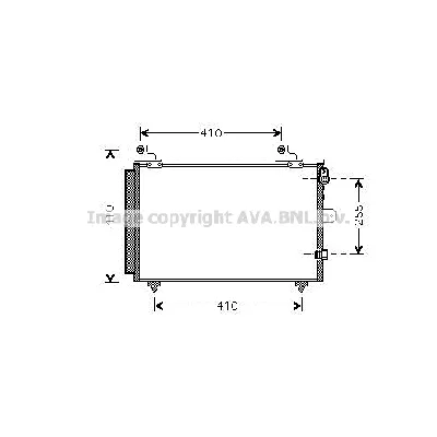 Kondenzator, klima-uređaj AVA COOLING DU5056D AVA IC-G0RLEO