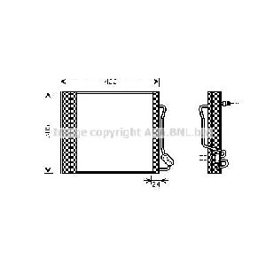 Kondenzator, klima-uređaj AVA COOLING MCA5001D AVA IC-G0RLMU