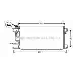 Kondenzator, klima-uređaj AVA COOLING SC5019 AVA IC-G0RLI5