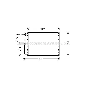 Kondenzator, klima-uređaj AVA COOLING UV5000 AVA IC-G0RKOB