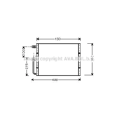 Kondenzator, klima-uređaj AVA COOLING UV5000 AVA IC-G0RKOB