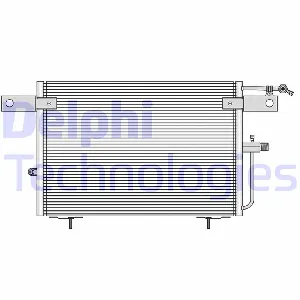 Kondenzator, klima-uređaj DELPHI TSP0225083 IC-A3DCD5