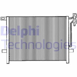 Kondenzator, klima-uređaj DELPHI TSP0225118 IC-A3DE2E