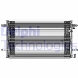 Kondenzator, klima-uređaj DELPHI TSP0225591 IC-BB96E1