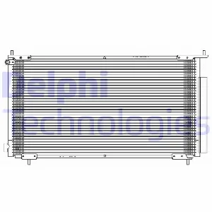 Kondenzator, klima-uređaj DELPHI TSP0225596 IC-BB96E3