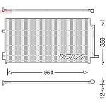 Kondenzator, klima-uređaj DENSO DCN06016 IC-E29F27