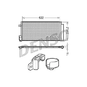 Kondenzator, klima-uređaj DENSO DCN13110 IC-C0B7E1