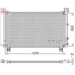 Kondenzator, klima-uređaj DENSO DCN50053 IC-E534E0