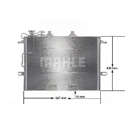 Kondenzator, klima-uređaj MAHLE AC 318 000S IC-G0KC9J