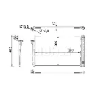 Kondenzator, klima-uređaj MAHLE AC 344 000S IC-G0LLQ1