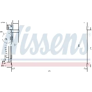 Kondenzator, klima-uređaj NISSENS NIS 940041 IC-B2B032