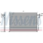 Kondenzator, klima-uređaj NISSENS NIS 940045 IC-B2B00D