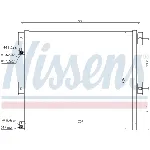 Kondenzator, klima-uređaj NISSENS NIS 940075 IC-B57D29