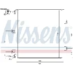 Kondenzator, klima-uređaj NISSENS NIS 940076 IC-B57D2A