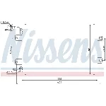 Kondenzator, klima-uređaj NISSENS NIS 940077 IC-B3B14D