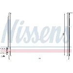 Kondenzator, klima-uređaj NISSENS NIS 940110 IC-B8B99E