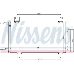Kondenzator, klima-uređaj NISSENS NIS 940113 IC-BAE2FD