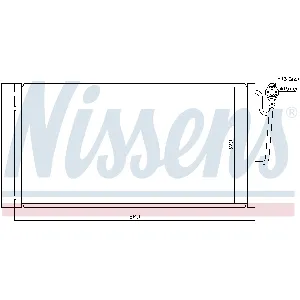Kondenzator, klima-uređaj NISSENS NIS 940118 IC-B8BEF2