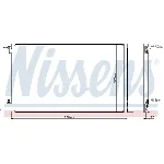 Kondenzator, klima-uređaj NISSENS NIS 940124 IC-BDC1F5